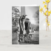 Faites-le compter Angel de la mort Carte de voeux  (Fleur jaune)