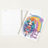 Faites-le faire mignon planificateur fille (Devant avec enveloppe)