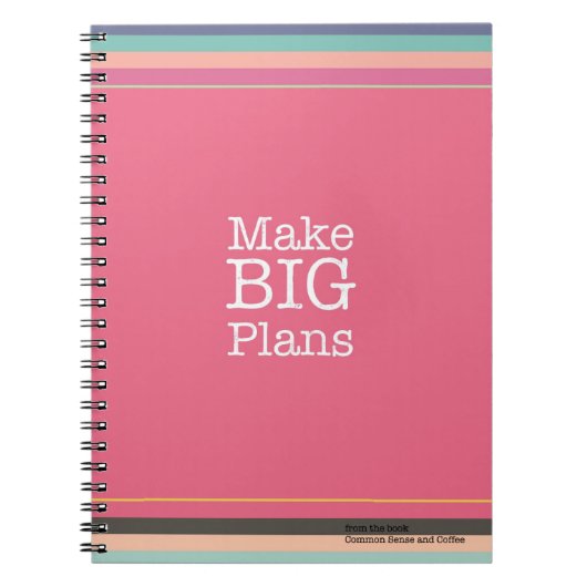Faites le grand carnet de plans (Devant)