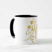Faites-le personnel : Monogram M Mug (Devant gauche)