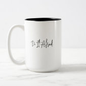 Faites-le peur Inspirational Mug Set (6 sur 10) (Gauche)