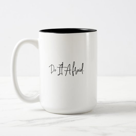 Faites-le peur Inspirational Mug Set (6 sur 10) (Gauche)