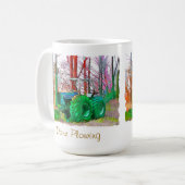 FAITES LE PLOWING CAFÉ MUG (Devant gauche)