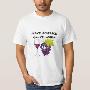 FAITES LE T-SHIRT DE RAISIN DE L'AMÉRIQUE ENCORE