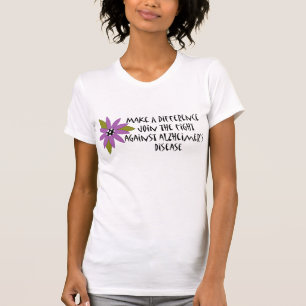 Faites le T-shirt d'un Alzheimer de différence