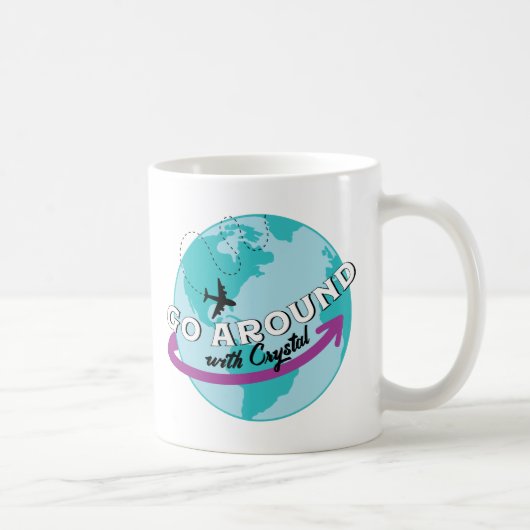 Faites le tour avec Crystal Logo Coffee Mug (Droite)