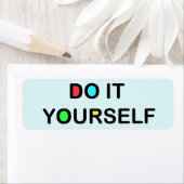 FAITES-LE VOUS-MÊME ~ Adresse / Étiquettes de livr (En situation)