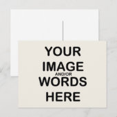 FAITES-LE VOUS-MÊME ~ Carte postale / Cartes de re (Devant / Derrière)