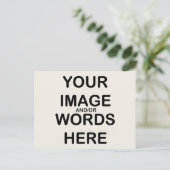 FAITES-LE VOUS-MÊME ~ Carte postale / Invitation (Debout devant)
