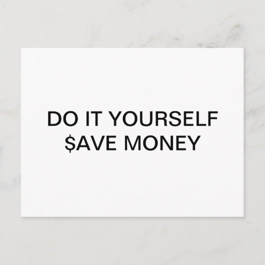 FAITES-LE VOUS-MÊME ~ Carte postale / Invitations (Devant)