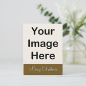 FAITES-LE VOUS-MÊME ~ Carte postale Noël / Or Fran (Debout devant)