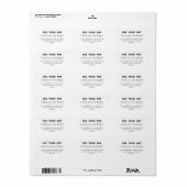 Faites-le vous-même étiquette stickers utiliser vo (Feuille entière)