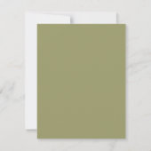 FAITES-LE VOUS-MÊME ~ Invitation 4,25 po x 5,5 po (Dos)