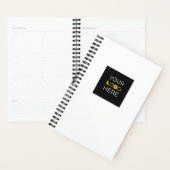 Faites-le vous-même Logo Modèle Carnet planificate (Devant avec enveloppe)