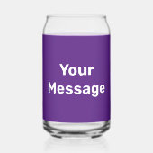 Faites-le vous-même Modèle de texte Royal violet & (Recto)