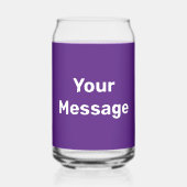 Faites-le vous-même Modèle de texte Royal violet & (Verso)