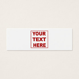 Faites-le vous-même personnalisé carte profil maig