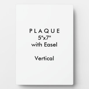 Faites-le vous-même - Plaque 5x7 avec Easel