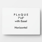 Faites-le vous-même - Plaque 7x5 avec Easel (Devant)