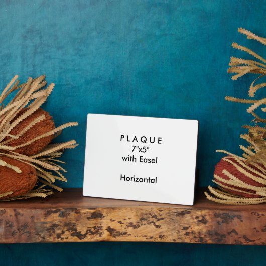 Faites-le vous-même - Plaque 7x5 avec Easel (Côté)