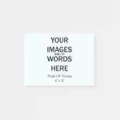 Faites-le vous-même - Post-it® Notes 4" x 3" (Devant)