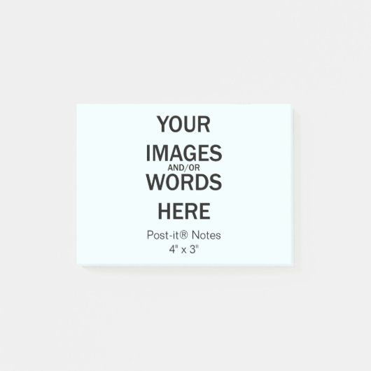 Faites-le vous-même - Post-it® Notes 4" x 3" (Devant)