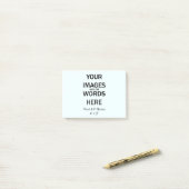 Faites-le vous-même - Post-it® Notes 4" x 3" (Sur un bureau)