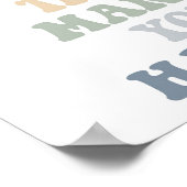 Faites Les Choses Qui Vous Rendent Heureux Poster (Coin)