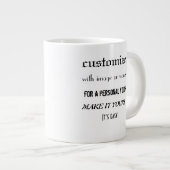 Faites-lui la tasse personnelle d'éléphant de 20 (Devant droit)