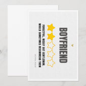 Faites-Lui Rire : Carte Amusante (Devant / Derrière)