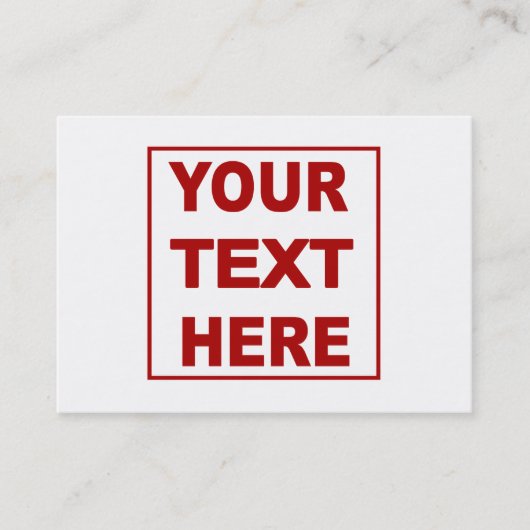 Faites-lui vous-même les cartes de visite faits (Devant)