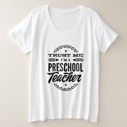Faites-moi confiance Je Suis Un Enseignant D'École (Design devant)