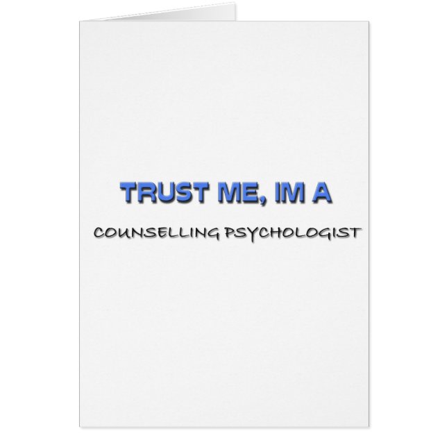 Faites-moi confiance je suis un psychologue de (Devant)