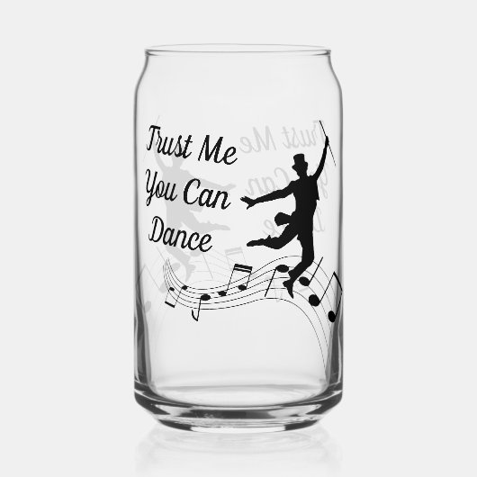 Faites-moi confiance Vous Pouvez Danse Peut Verre (Recto)