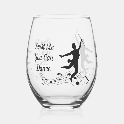 Faites-moi confiance, Vous pouvez danser Verre à v (Gauche)