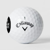 FAITES-MOI DE VOTRE MEILLEUR BALLES DE GOLF FUNNY (Logo)