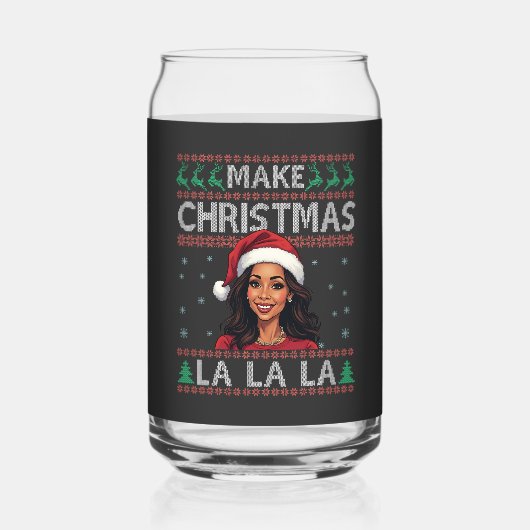 Faites Noël La La La Ugly Xmas Sweat Kamala (Recto)