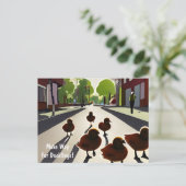 Faites Place Aux Colliers ! Carte postale (Debout devant)