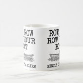 Faites Tomber Votre Bateau D'une Falaise Mug Drôle (Centre)
