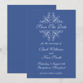 Faites tourner les Bleus - Save The Date (Devant / Derrière)