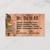 Faites tout Carte de visite Handyman (Devant)