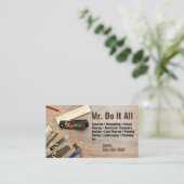 Faites tout Carte de visite Handyman (Debout devant)