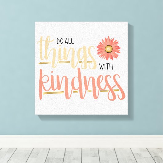 Faites Toutes Les Choses Avec Canevas Mur (Insitu (Plancher de Bois))