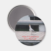 Faites un bruit joyeux - aimant (Recto/Verso)