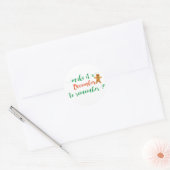 FAITES UN DÉCEMBRE À RAPPELER - Sticker de Noël (Enveloppe)