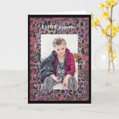 Faites un excellent voyage Carte de voeux pliée (Fleur jaune)