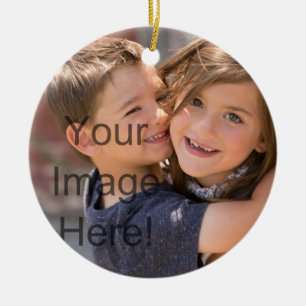 Faites un ornement de Noël - Ajoutez des photos e