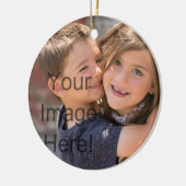 Faites un ornement de Noël - Ajoutez des photos et (Gauche)