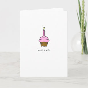 Faites Un Souhait Bonne Carte Anniversaire
