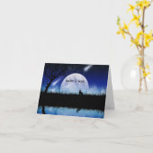 Faites un souhait sur une carte d'anniversaire (Fleur jaune)